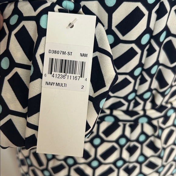 DM Collection Jamison Jersey Shirt Dress Size 2 NWT - Picture 5 of 5